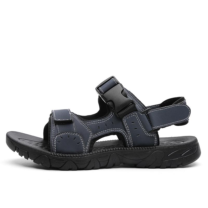 

Мужские сандалии, летние пляжные праздничные сандалии для отдыха, мужская обувь, уличные мужские удобные повседневные сандалии в стиле ретро, ​​мужские кроссовки 45