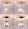 Dining Room Light Creative Personality Crystal Ceiling Lamp Bedroom Restaurant Corridor Entrance Small Chandelier Pendant Lights