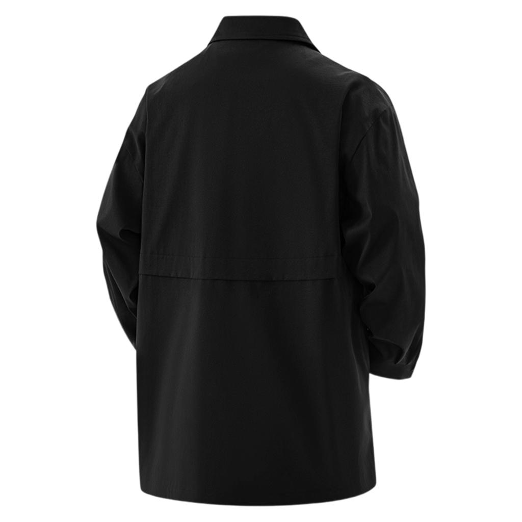 Men In The Long Trench Coat Large Size New American Casual Coat Loose Coat