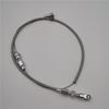 24" Throttle Pedal Cable Stainless Steel Braided Aluminum Ends for Ford Chevy