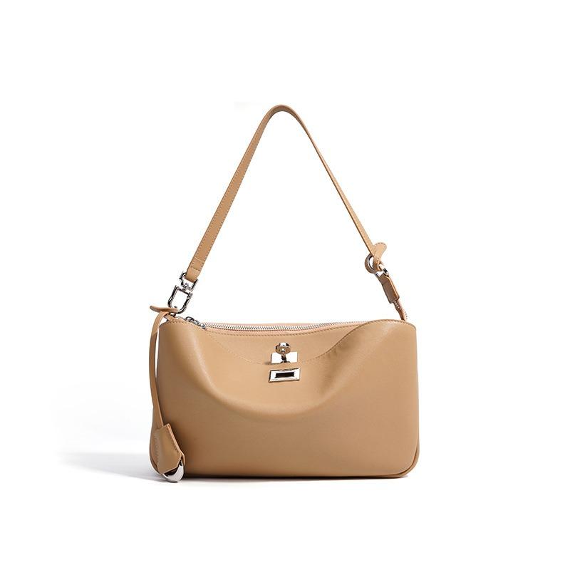 Women's bag, baguette armpit bag, women's new women's portable leather large-capacity girls' premium shoulder bag