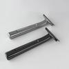 Classic Double-Layer Metal Razor Stand for Manual Shaving Razors