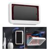Waterproof 360° Rotation, Anti-Fog Mirror/Wall Mount Phone Holder for Shower Bathroom, Kitchen,