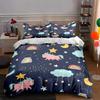 Cartoon Unicorn Design. Bedding Duvet Cover Sets Duvet Covers Pillowcases Gifts (1 * Duvet Cover 2 * Pillowcases, Without Duvet Insert)