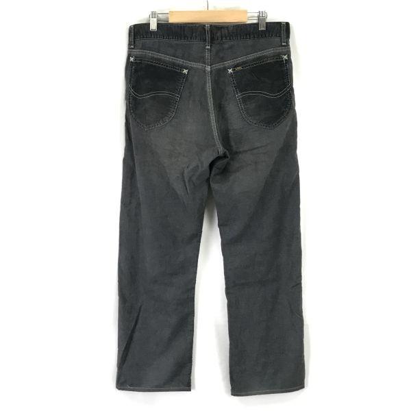 USED/Made In Japan GENERAL SUPPLY Lee Corduroy Denim Pants Men M L74 Gray Trousers cBH568