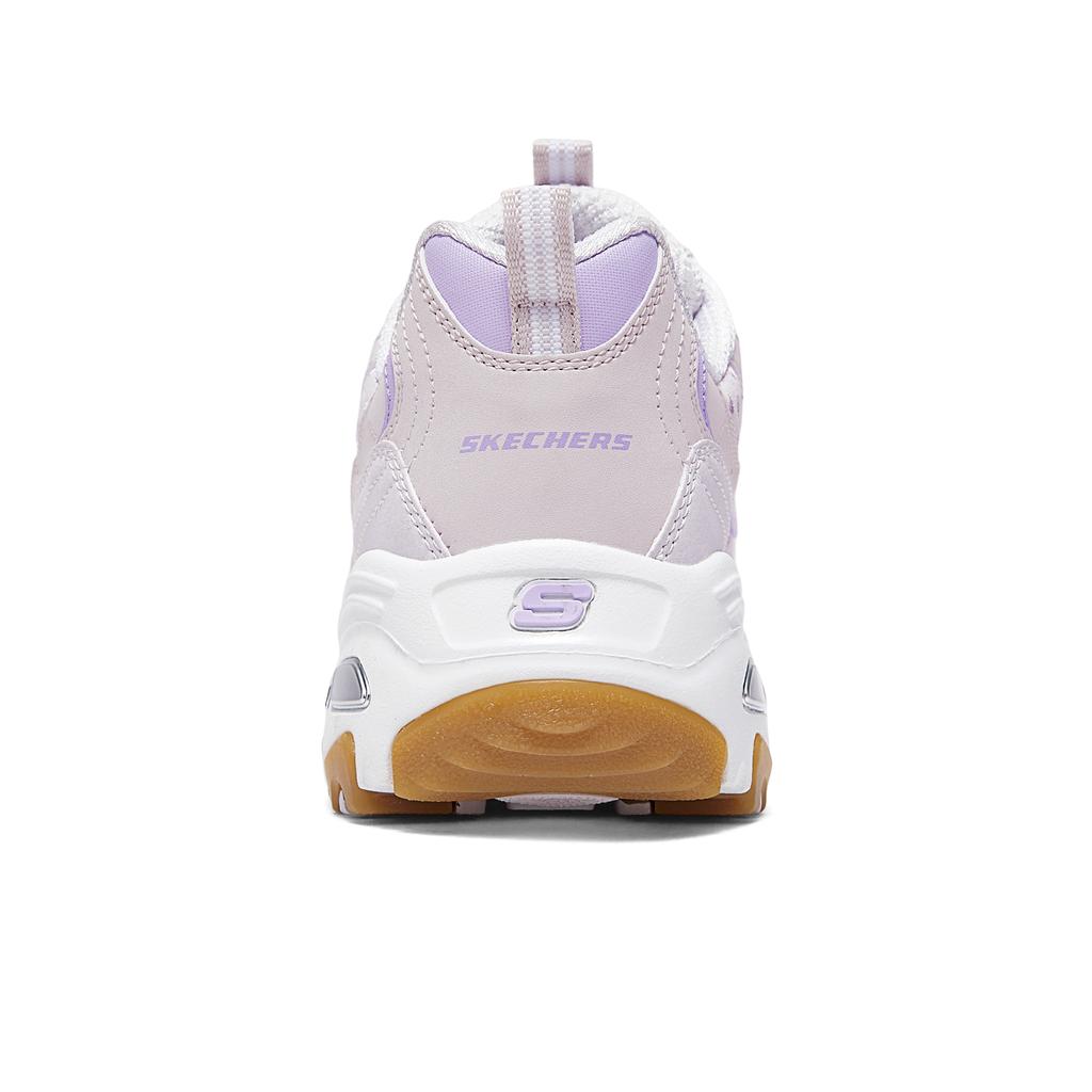 Skechers DLites Baskets de Course Tendance Basses pour Femmes Rose Violet 150547-LAV