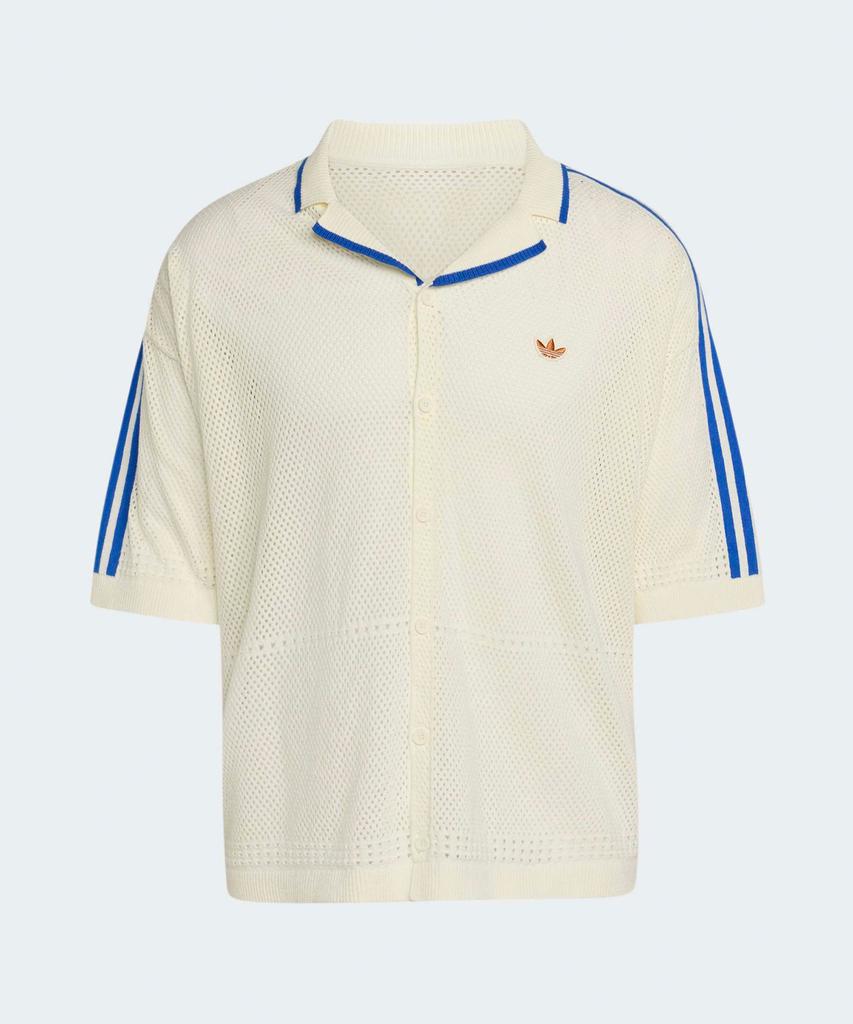 ADIDAS Knit Resort Shirt - White / Kx1223