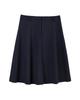 Heretic Button Flared Skirt / Navy