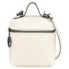 Le Pliage Xtra 16 Logo Embossed Zipper Closure Cowhide Box Bag Hand Shoulder Crossbody Bag Mini Women's Beige 10187987037