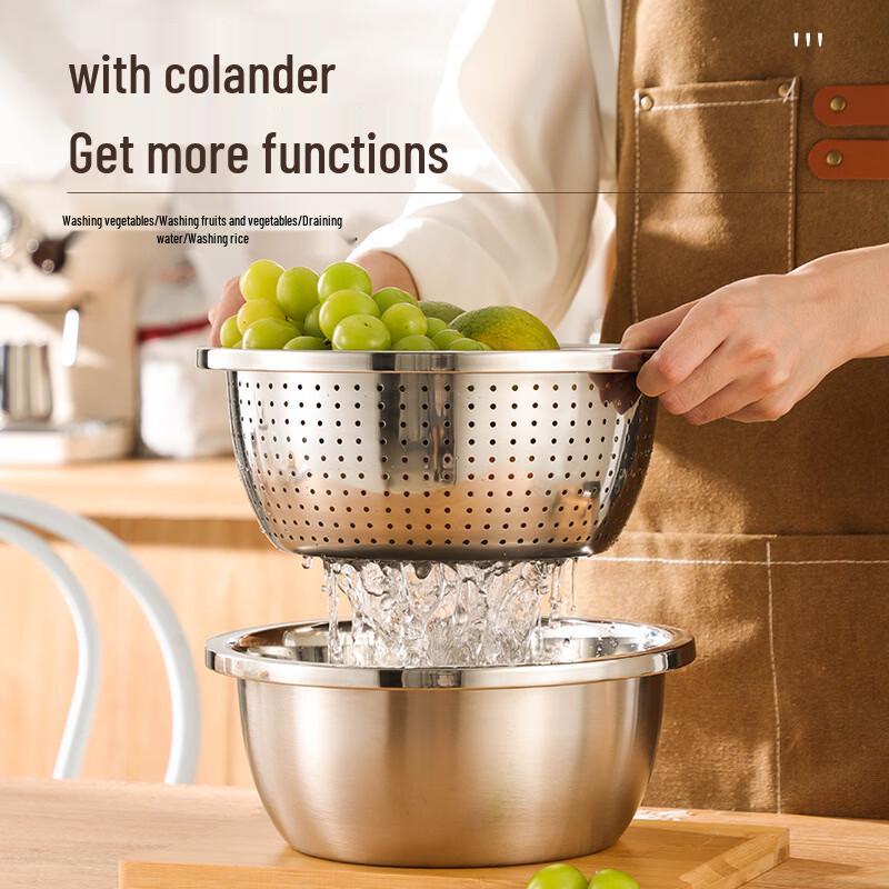 WUHE Víceúčelová nerezová mísa 304