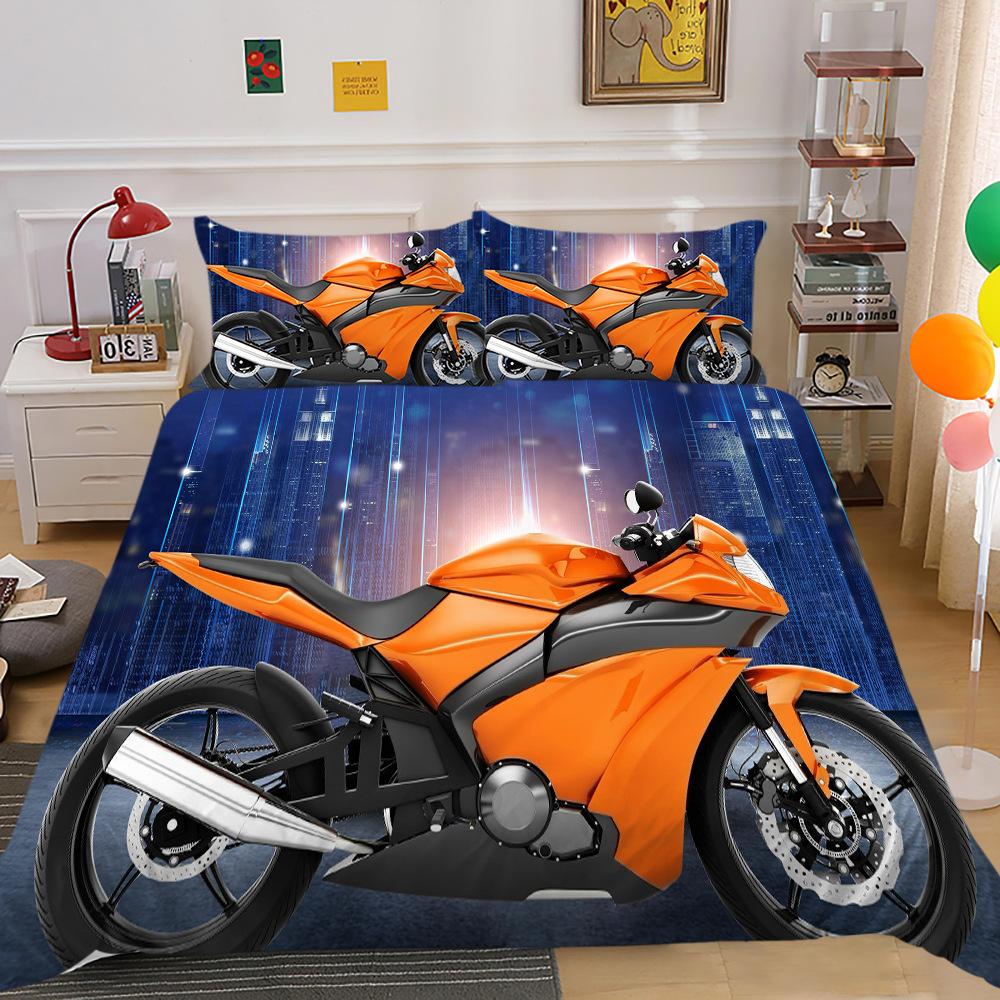 Sports Series Digital Printing Polyester Bedding Two Or Three-Piece Set