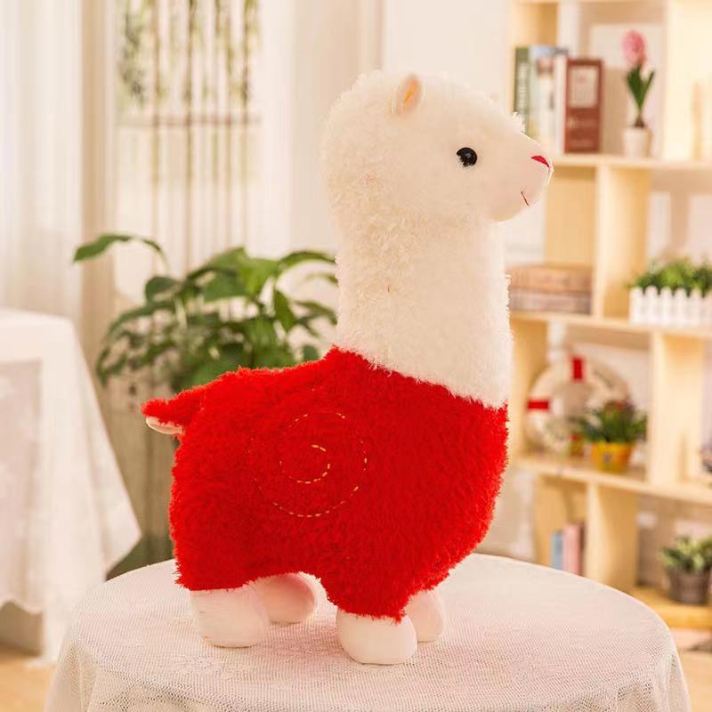 Plush Toy Alpaca Doll Stuffed Toy Lamb Doll Sleeping Pillow Children's  Holiday Gifts