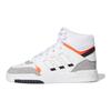 adidas Originals Drop Step J Comfortable Casual High-Top Kids Skate Shoes Kids Sneakers White Gray EE8755