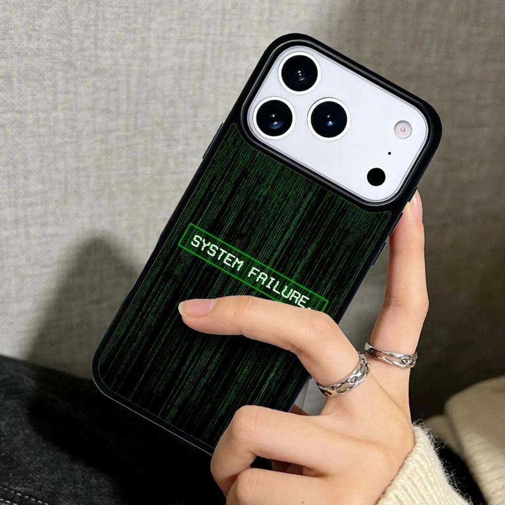 Capa Case for iPhone 17 Air 16 Pro Max 15 Plus 11 13 Mini 14 12 Back Phone Cover The Matrixs Matrix Dictionary