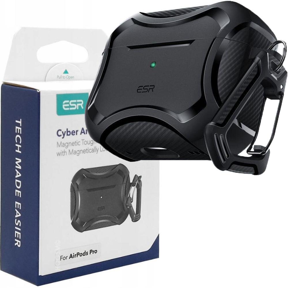Esr Cyber Armor Halolock Magsafe Apple Airpods Pro 1 / 2 Black
