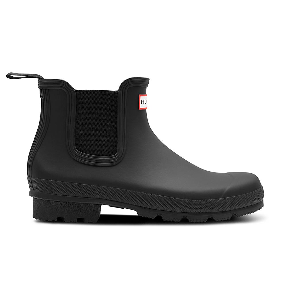 Hunter [Men] Original Chelsea Rain Boots - Black Mfs9116Rmablk
