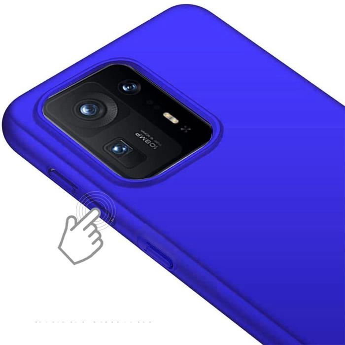 Coque de protection - E.F.CONNECTION - pour Xiaomi 12 Lite - Silicone bleu - Ultra Slim - Antichoc