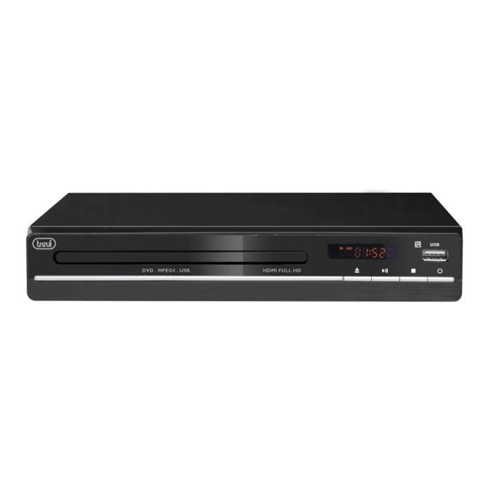 Lecteur DVD CD Full HD USB MP3 - TREVI DVMI 3580 - Sortie HDMI - Prise péritel - Noir