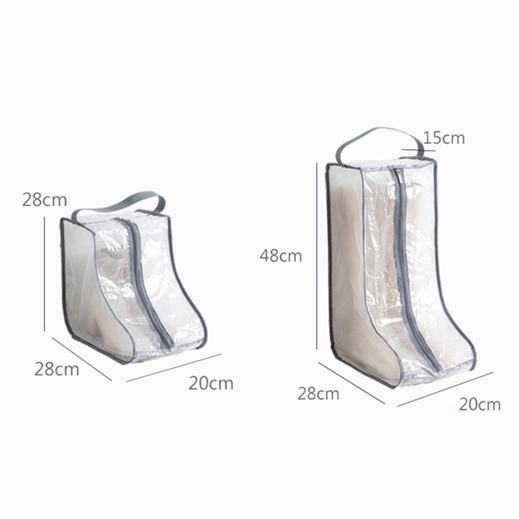 Úložná taška na botu Přenosný zip Vodotěsný Ochrana proti vlhkosti Odolná proti prachu Těsnění Neplísňový stojící kryt boty na výlet