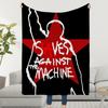 Rock Band R-Rage A-against The M-machine Blanket Soft Warm Furry Throw Super Kids Toys Bed Sofa Car Cradle