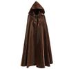 Mantello Medievale da Mago con Cappuccio: Robe Cosplay a Maniche Lunghe 5 Colori