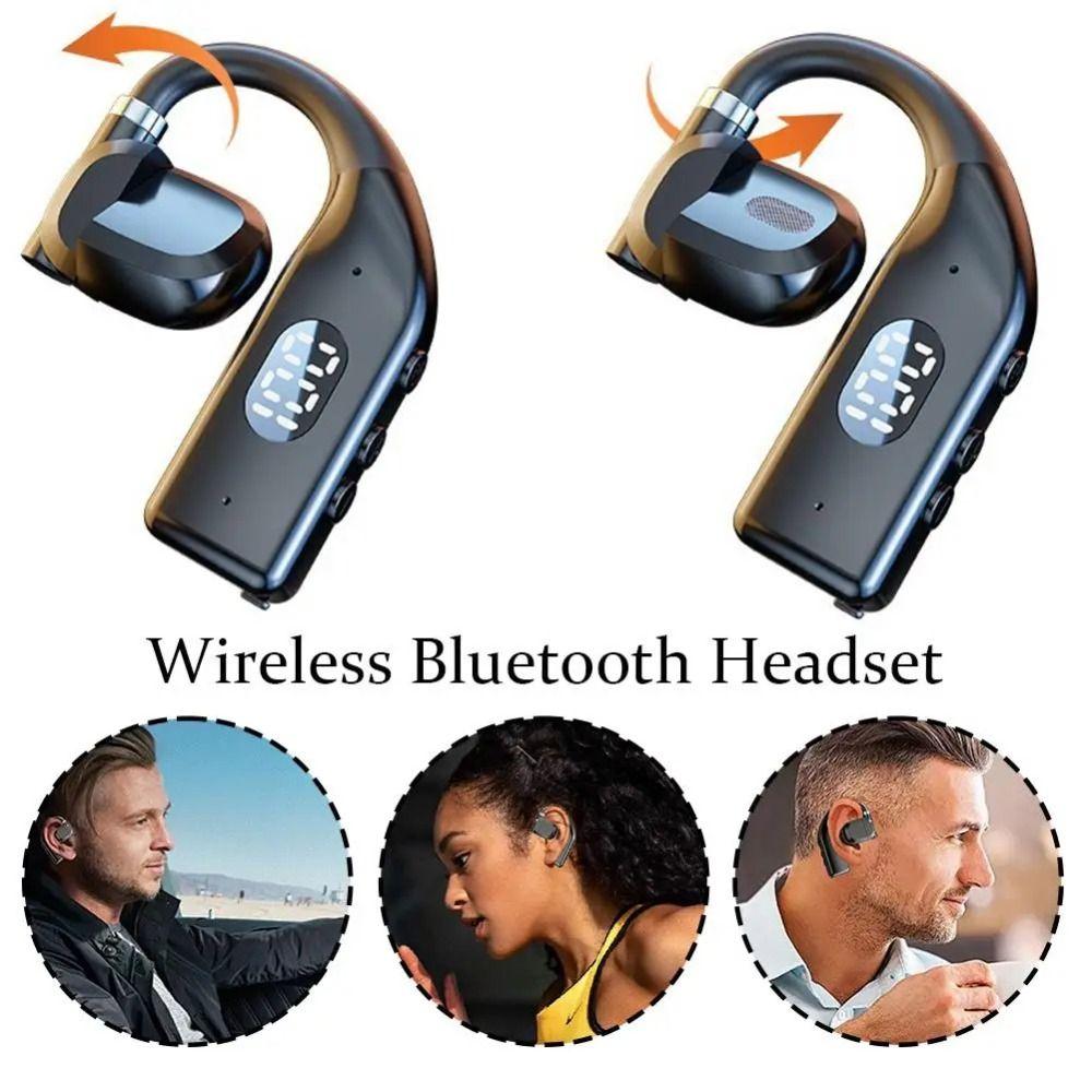 With Microphone Wireless Bluetooth Headphones Bluetooth 5.4 HiFi Stereo Earbuds  Gaming