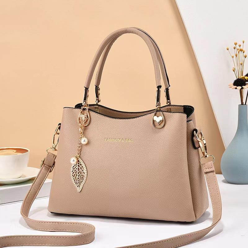 Women's bag new atmospheric texture handbag mother bag simple shoulder bag 2025s