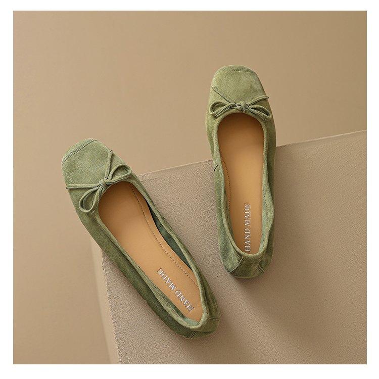 

мода Модная обувь для женщин, увеличивающая внутренний рост 2024 года, новые туфли с бантом, удобная женская обувь 40 светло-зеленый