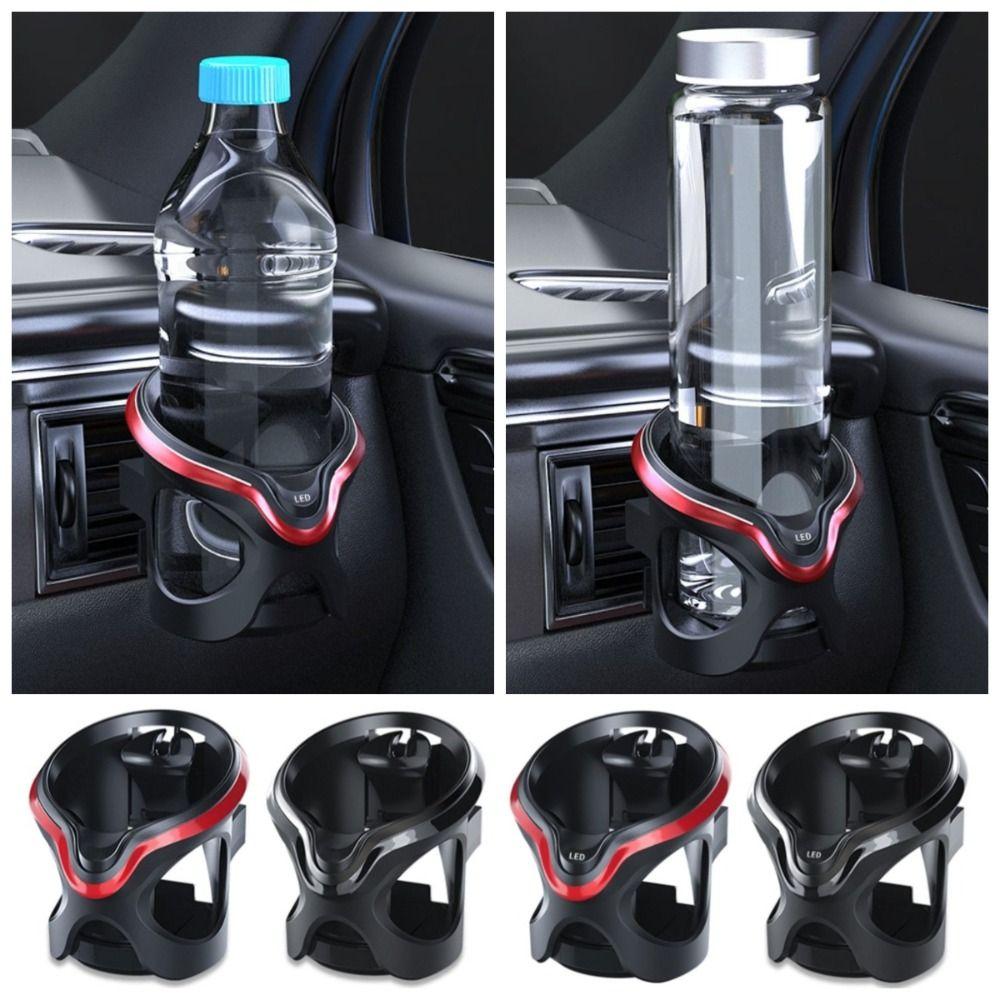 Anti-shake Led Car Cup Stand Nonslip Car Vent Drink Bracket Auto Air Vent Bottle Holder Vehicles
