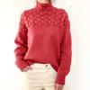 Signore, Maglioni a Collo Alto, Maglioni a Maniche Lunghe, Maglioni Caldi, Top Casual, Pullover a Maniche Lunghe