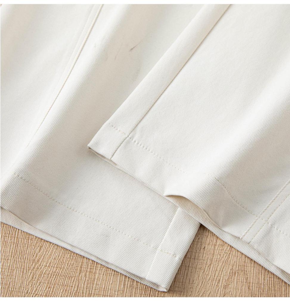 Women's Summer 2026 Casual Solid Color Loose-Fit Scythe Pants with 3D Cut