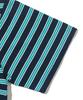 TAILOR STUDIO Classic Striped Short Sleeve T-Shirt (Navy/Mint)