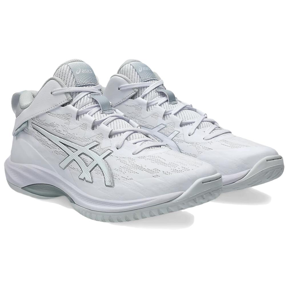 Asics Gelhoop V17 Extra Wide Soft Comfortable Breathable Low Top Basketball Shoes Men Sneaker White 1063A097-100