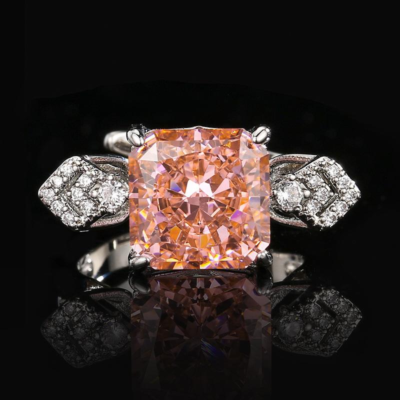 Jewelry Set Earrings Rings Necklaces Papalacha Ice Flower Blocks Women s Fashion Light Luxury