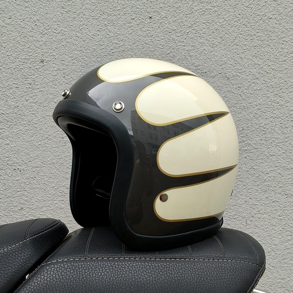 Helmet Half Helmet Retro Helmet Fiberglass Motorcycle Helmet