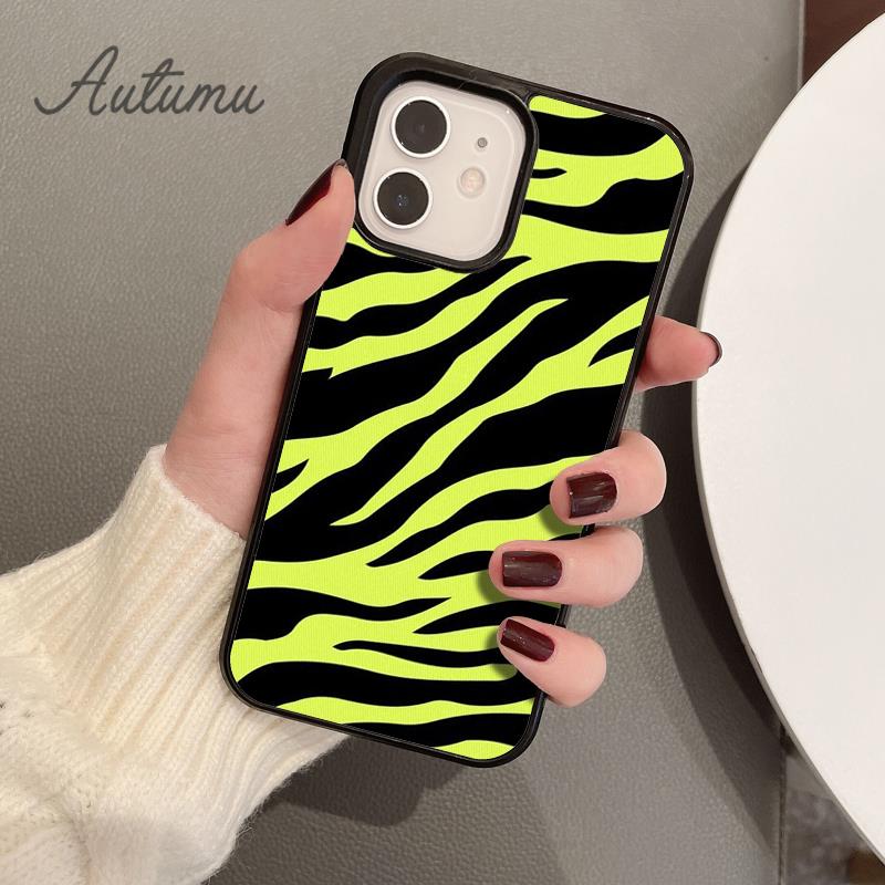 Zebra Drawing Animal Print Phone Case for iPhone 11 12 13 14 Pro Max Mini XR XS SE 2020 6S 7 8 Plus Samsung Galaxy S21 S22 Cover