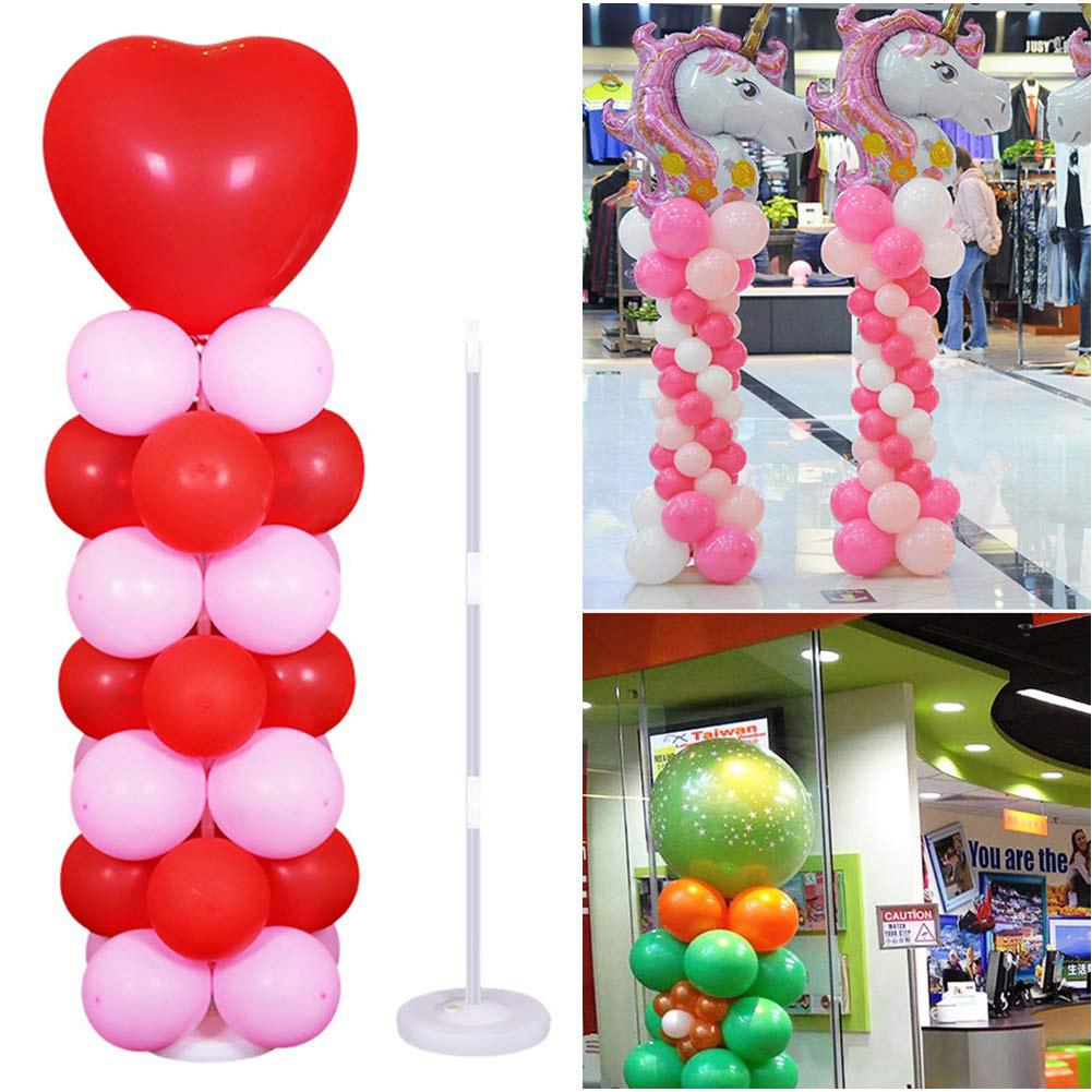 Plastic Balloon Base Column Lightweight Balloon Rack for Birthday Party Wedding