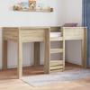 Bunk Bed for Kids Sonoma Oak Finish 90 x 190 cm Particleboard