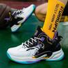 High-top Basketball Shoes Lightweight and Breathable Sports Shoes Student Platform Color Matching Men's Basketball Shoes