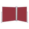 VidaXL Retractable Side Awning Red 100 X 600 Cm