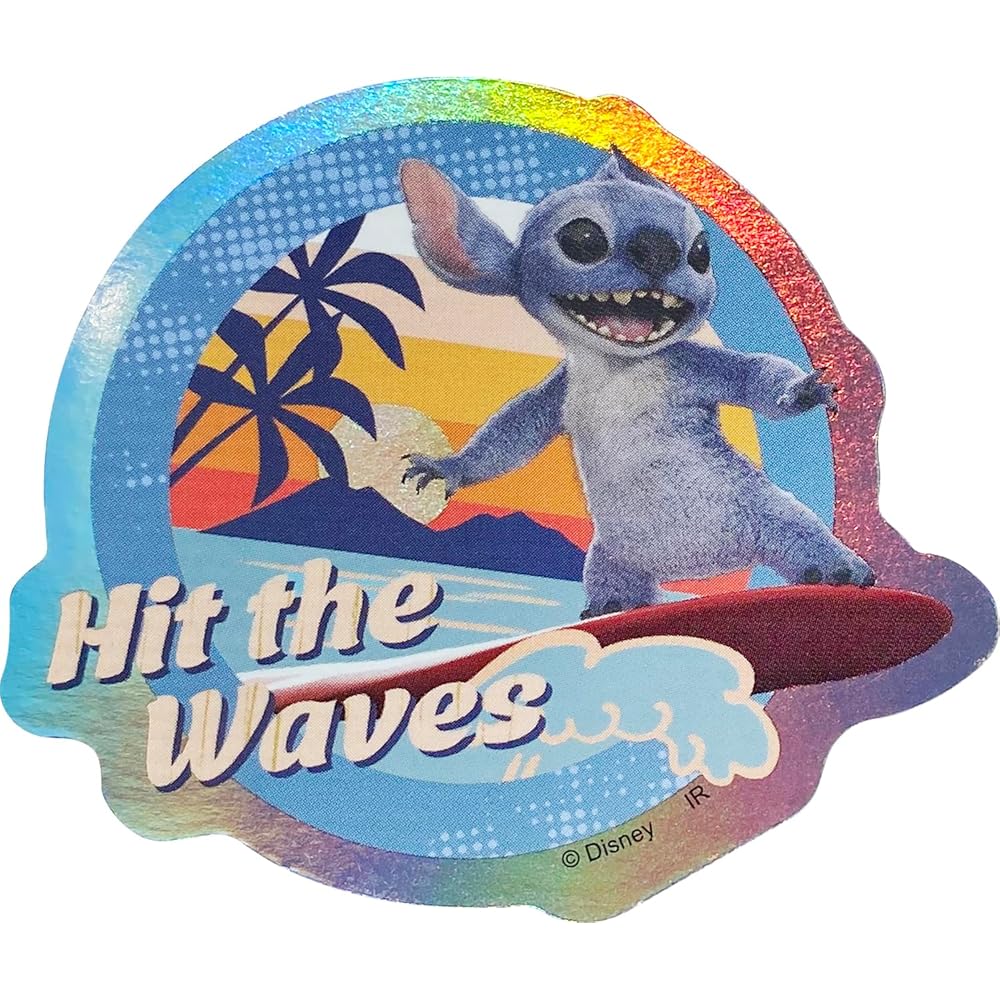 Inlock Lilo & Stitch IS-1151 Aurora Sticker Collection 12 Designs Decorative Stickers
