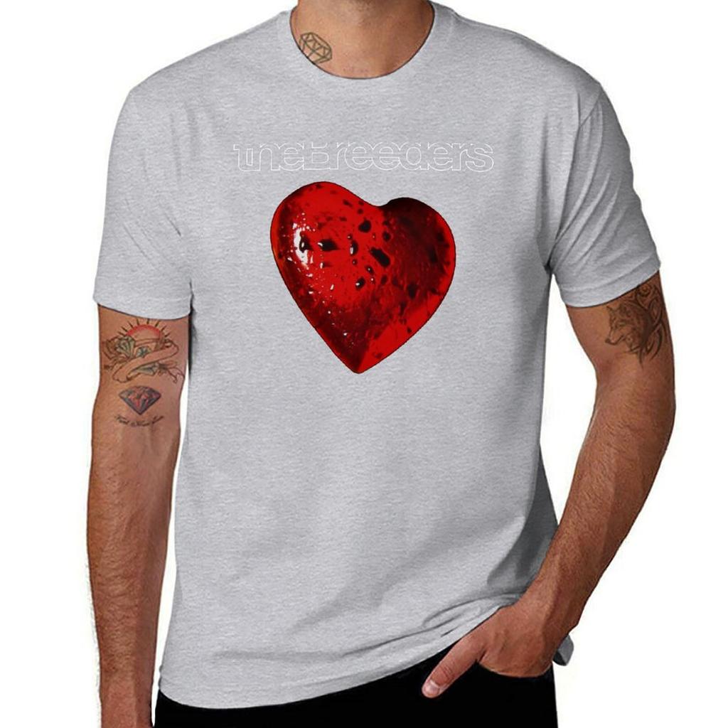 The Breeders - Last Splash T-Shirt Schwergewichte lustige koreanische Mode Kurzarm-T-Shirt Herren T-Shirt Grafik
