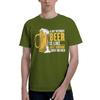 1 Piece Without Graphic 100 Cotton Tshirt Beer Day Tops Tees For Unisex