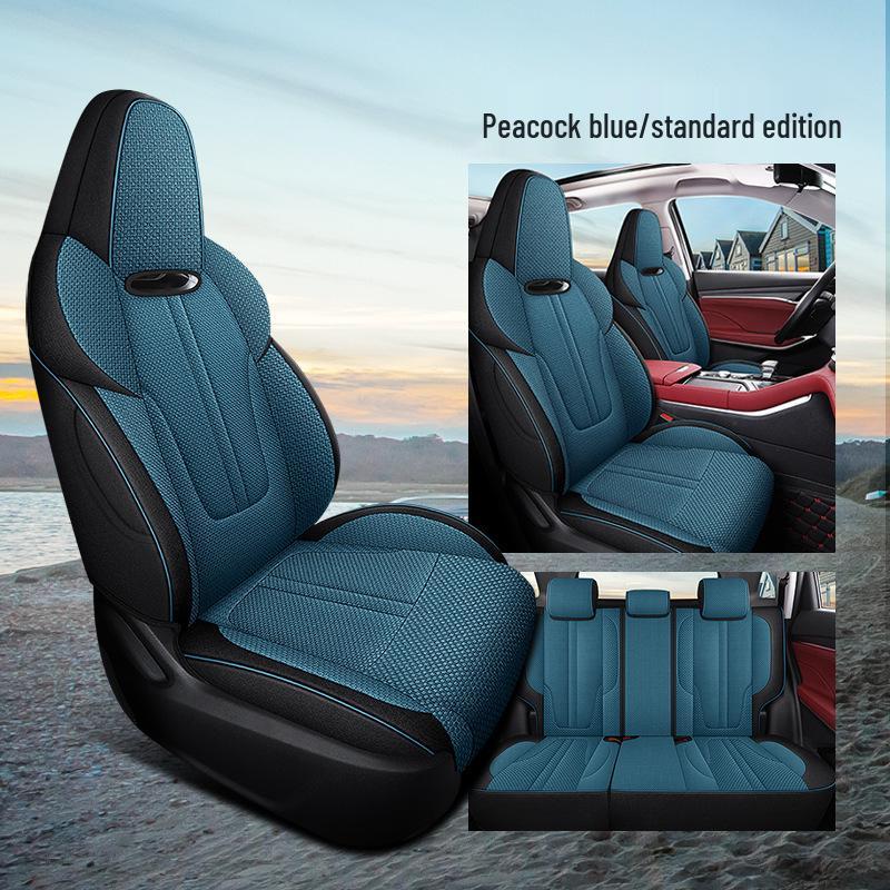 Changan CS55PLUS All-Season Linen Seat Cover for Five-Seat Car