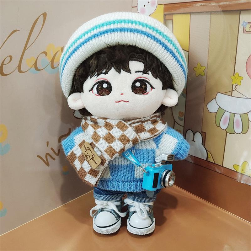 20cm Yan An Cotton Plush Doll - Little An An Celebrity Figure Toy Festival Gift