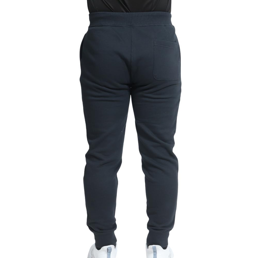 Lange Bukser Ettpunktslogo Bomull USA Marineblå 3L [Champion] C3-W201/C3-W201Z Herre