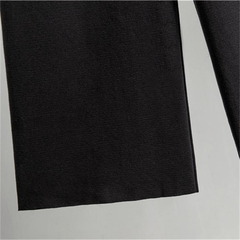 Women's Autumn And Winter Knitted Wide Leg Pants Sweater Suit Loose And Stylish Two Piece Suit