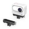 Action Camera Expansion Adapter with 1/4 Threaded Port Magnetic Quick Release Bracket for Insta360 Go 3/3S Action Camera