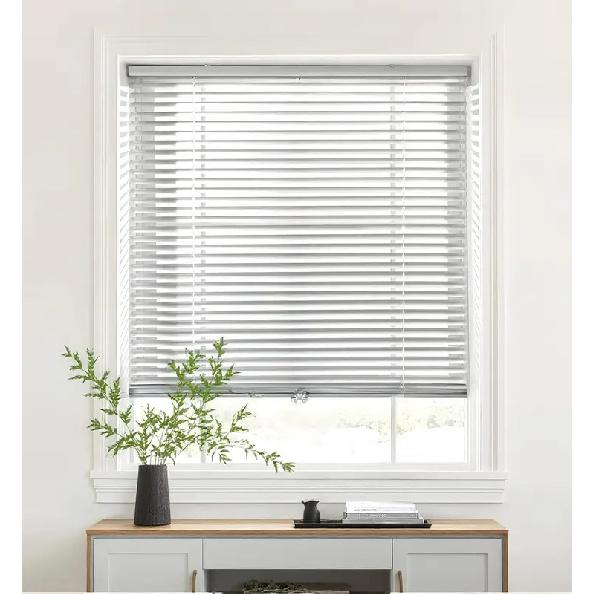 2026 Unique Design Simple Style Customized Waterproof Manual Spring 100% Aluminum Venetian Blinds