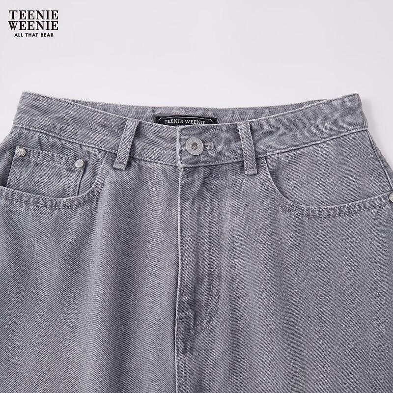 Teenie Weenie Women's Bear Simple Jeans